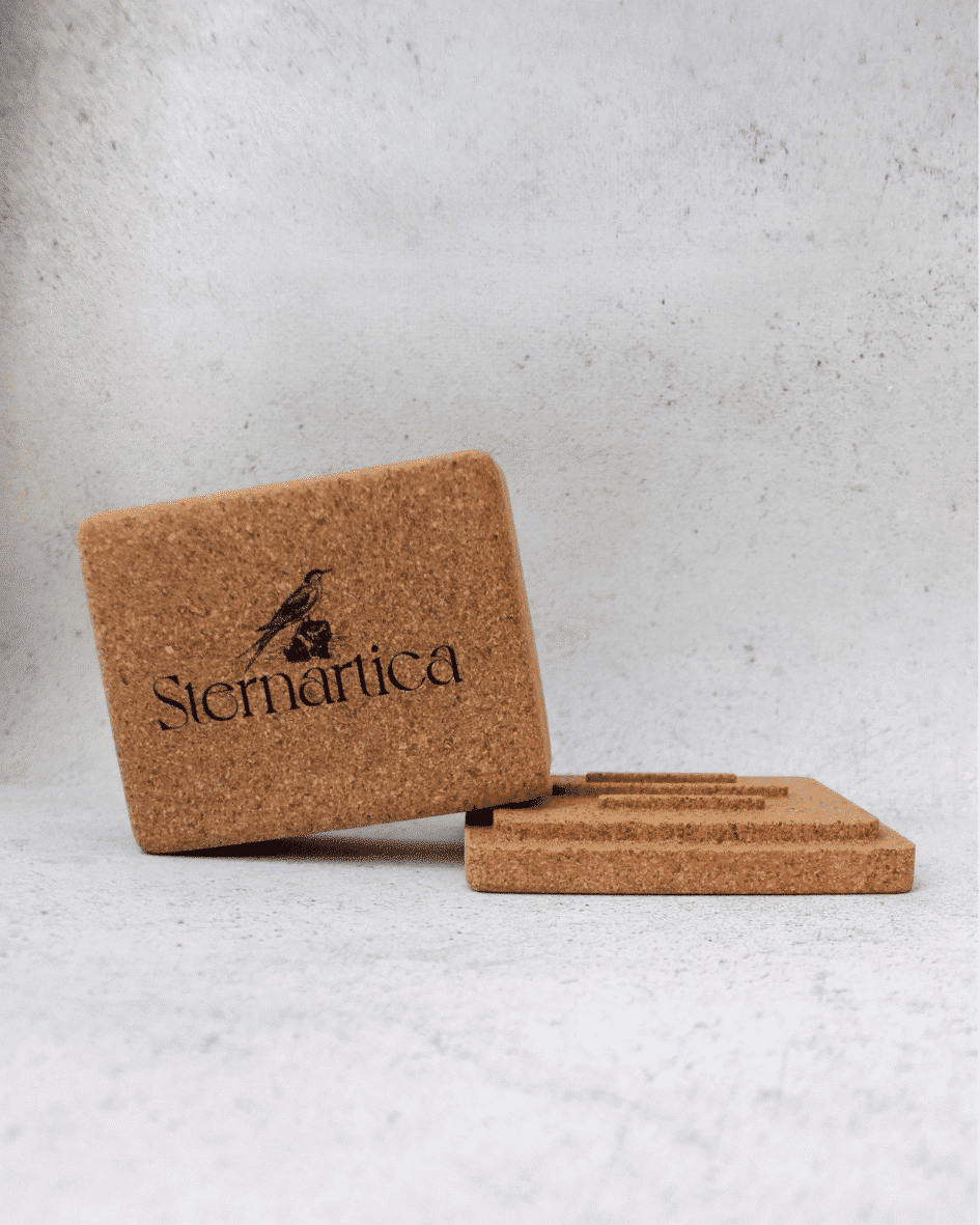 scatola in sughero per i viaggi