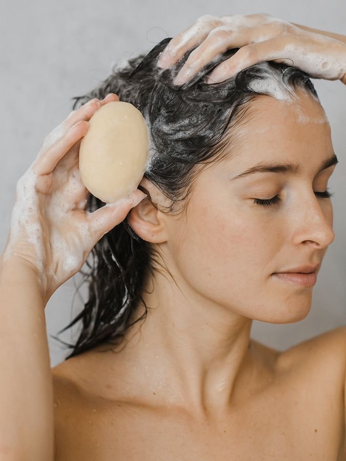 shampoing solide pour cheveux secs ou bouclés zefir