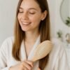 brosse à cheveux en bois sternartica
