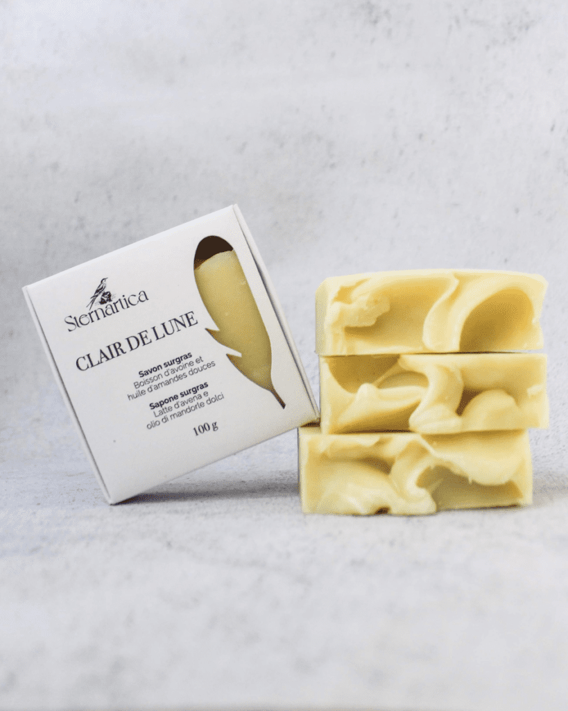 savon doux pour bébé savon solide artisanal