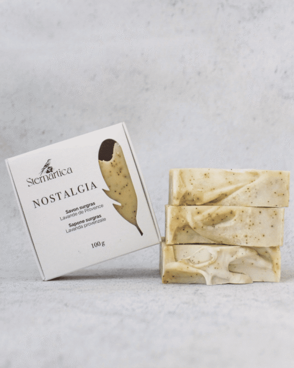 Savon bio Nostalgia pour gommage visage exfoliant