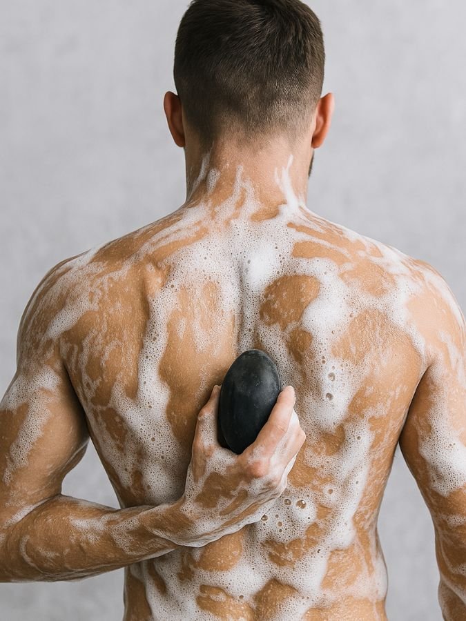 savon galet elixir avec mousse